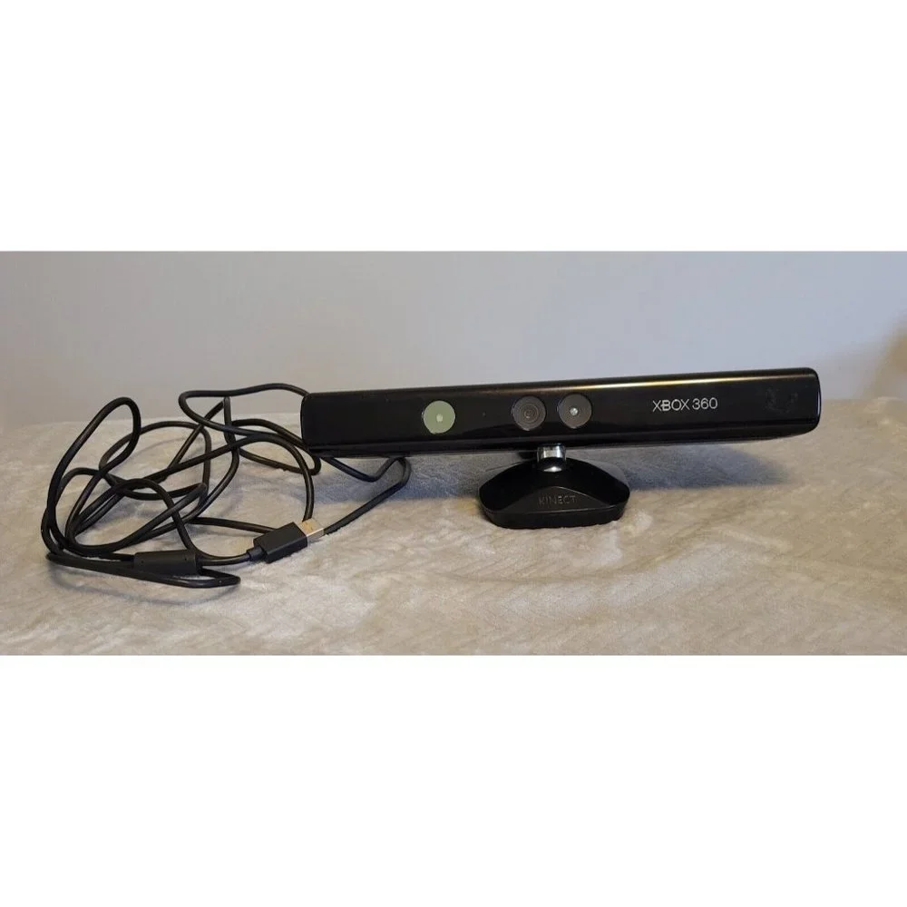 Microsoft Xbox 360 Kinect Black Sensor Bar 1414 - Tested